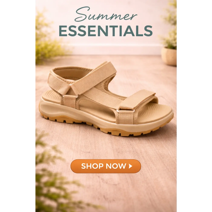 Women’s Comfort Summer Sandals – Adjustable Strap Lightweight Outdoor Walking Sandals