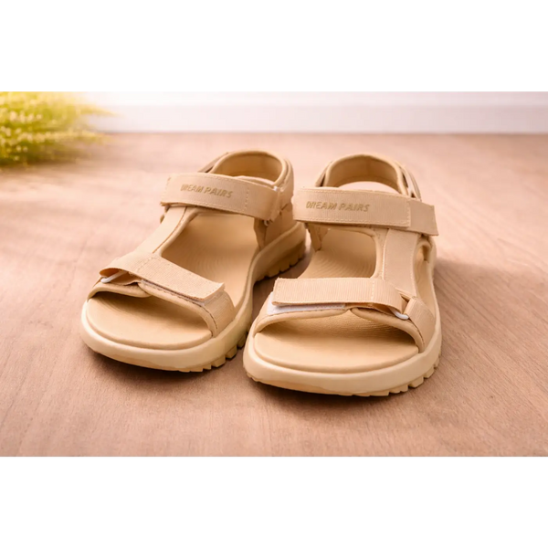 Women’s Comfort Summer Sandals – Adjustable Strap Lightweight Outdoor Walking Sandals