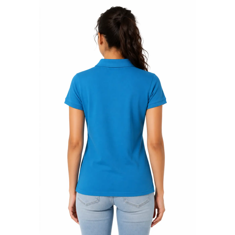 Women’s Essential Performance Polo Shirt – Bright Blue - Women’s Polo Shirt
