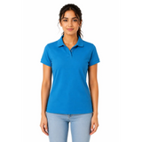 Women’s Essential Performance Polo Shirt – Bright Blue - Women’s Polo Shirt