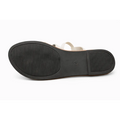 Women’s Flat Strap Sandals – Casual Summer Cross-Strap Comfort Sandals