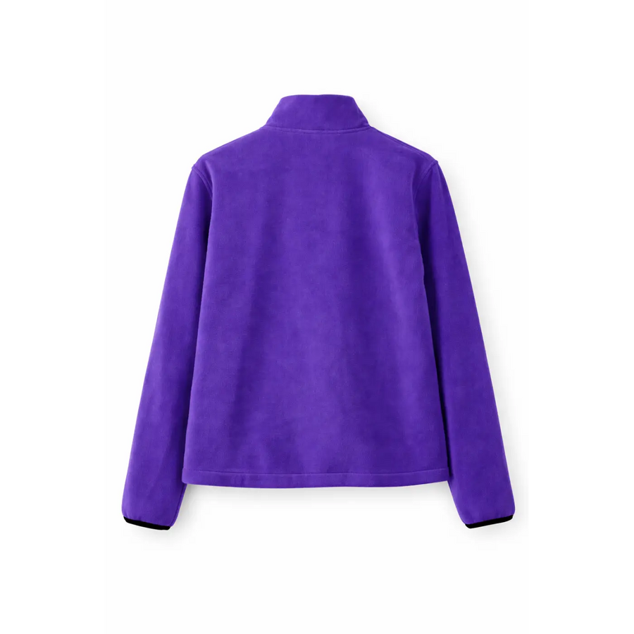 Women’s Purple Full Zip Fleece Jacket - Women’s Jacket
