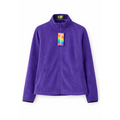 Women’s Purple Full Zip Fleece Jacket - Women’s Jacket