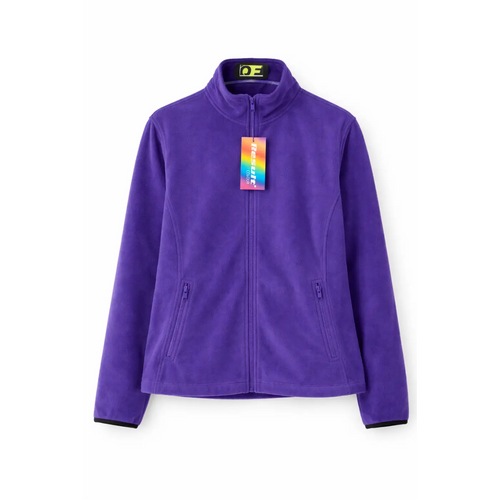 Women’s Purple Full Zip Fleece Jacket - Women’s Jacket