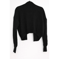 Women’s Ribbed Knit Cropped Cardigan – Open Front Lightweight Sweater