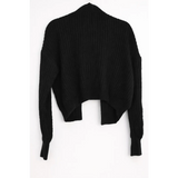 Women’s Ribbed Knit Cropped Cardigan – Open Front Lightweight Sweater